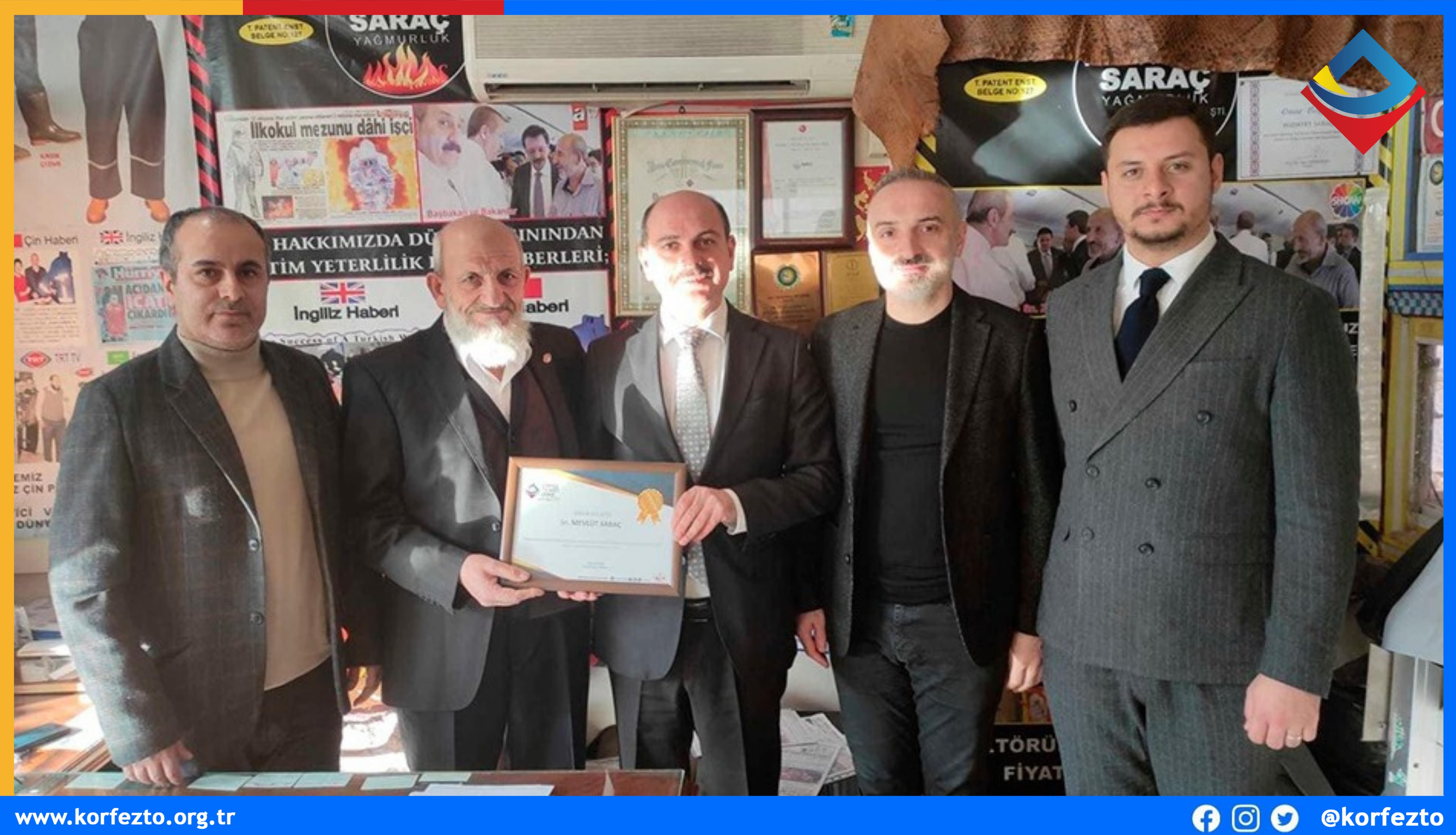 MUCİT MEVLÜT SARAÇ’DAN KTO’YA ZİYARET