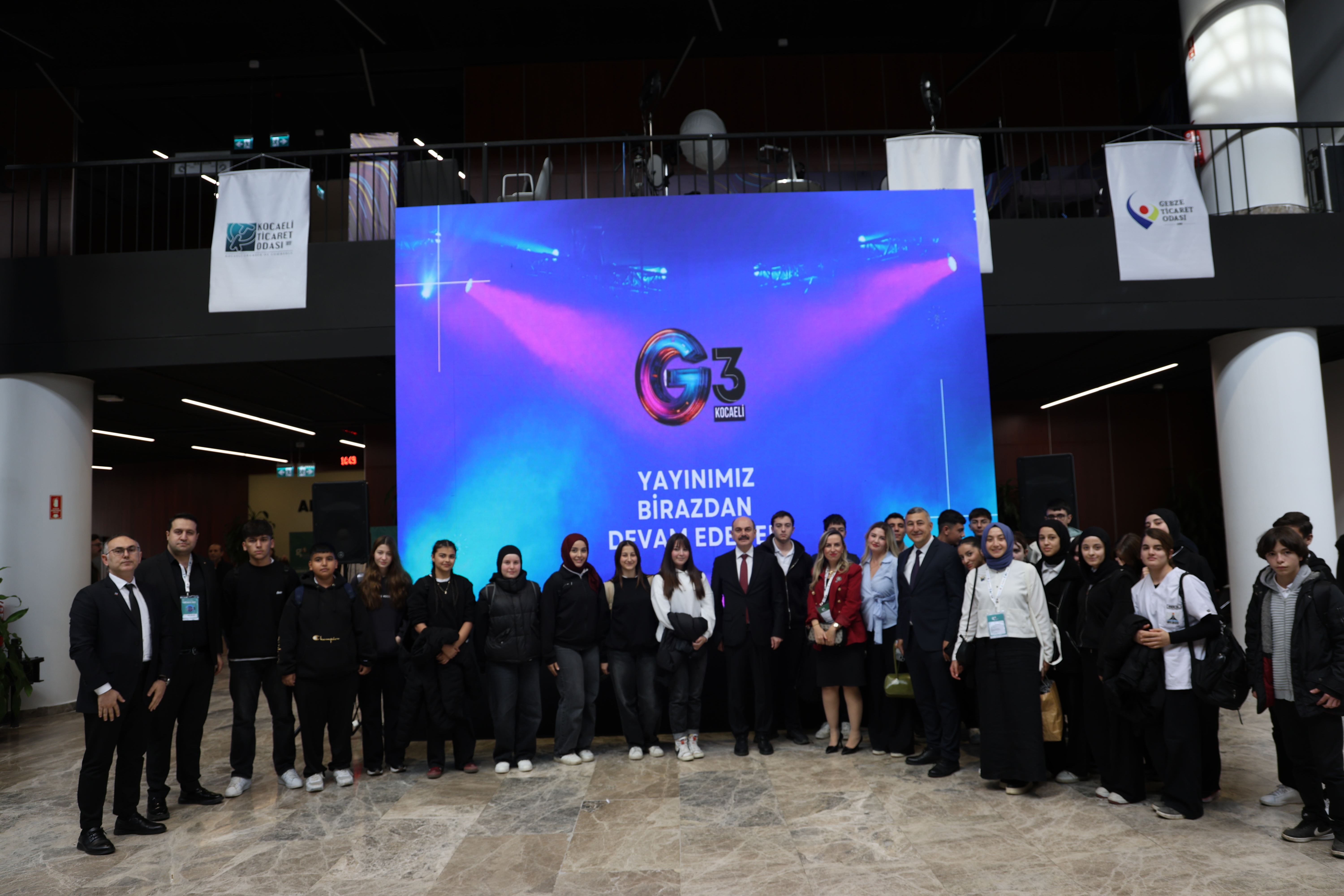 GELECEĞİN GİRİŞİMCİLERİ ÖĞRENCİLERİMİZ G3 GİRİŞİMCİLİK ZİRVESİ'NDE YERİNİ ALDI