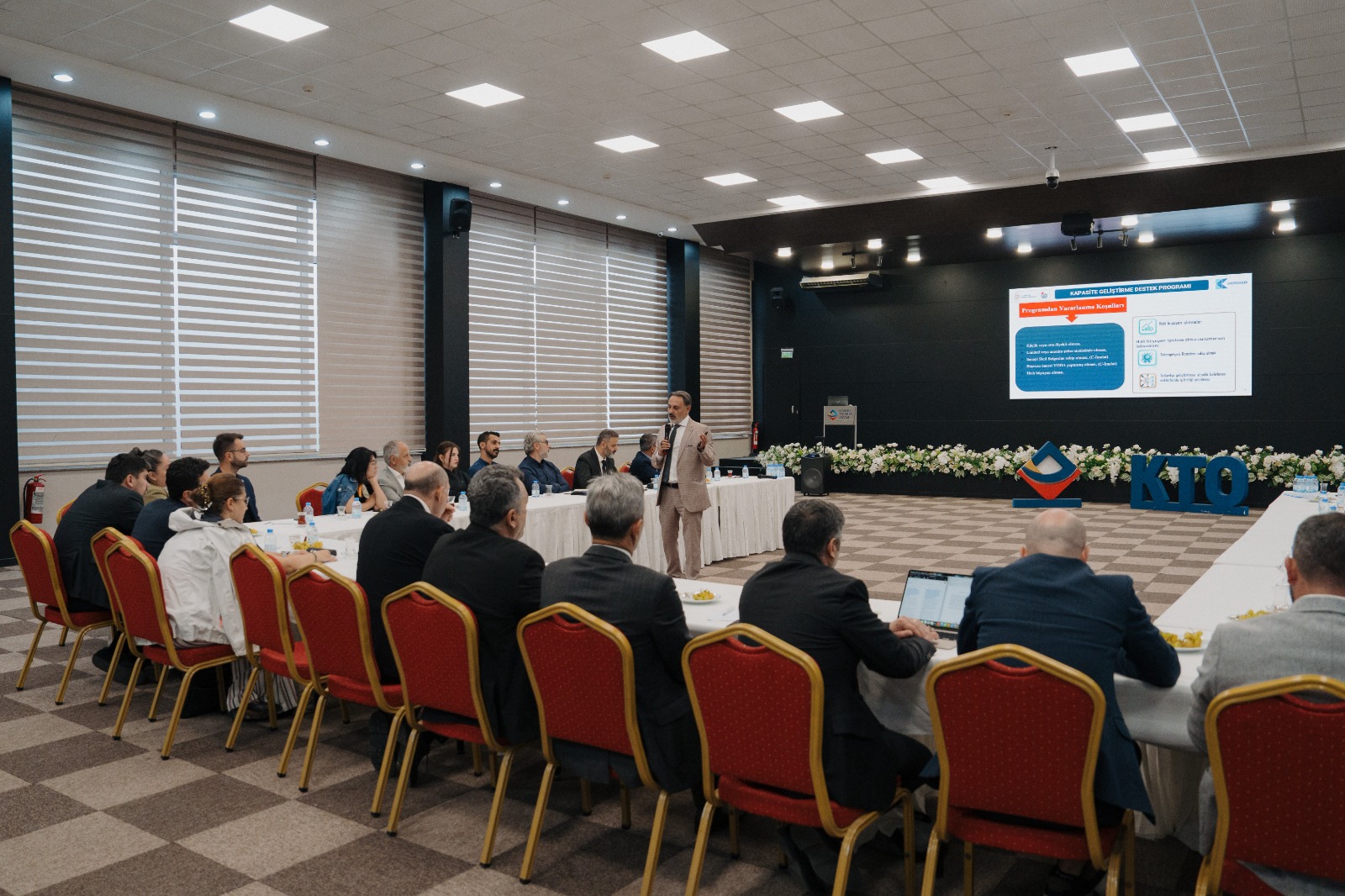 KTO’DA SANTEK BİLGİLENDİRNME TOPLATISI: “Doğru Bilgi, Güçlü Teşvik, Güçlü Yatırım”