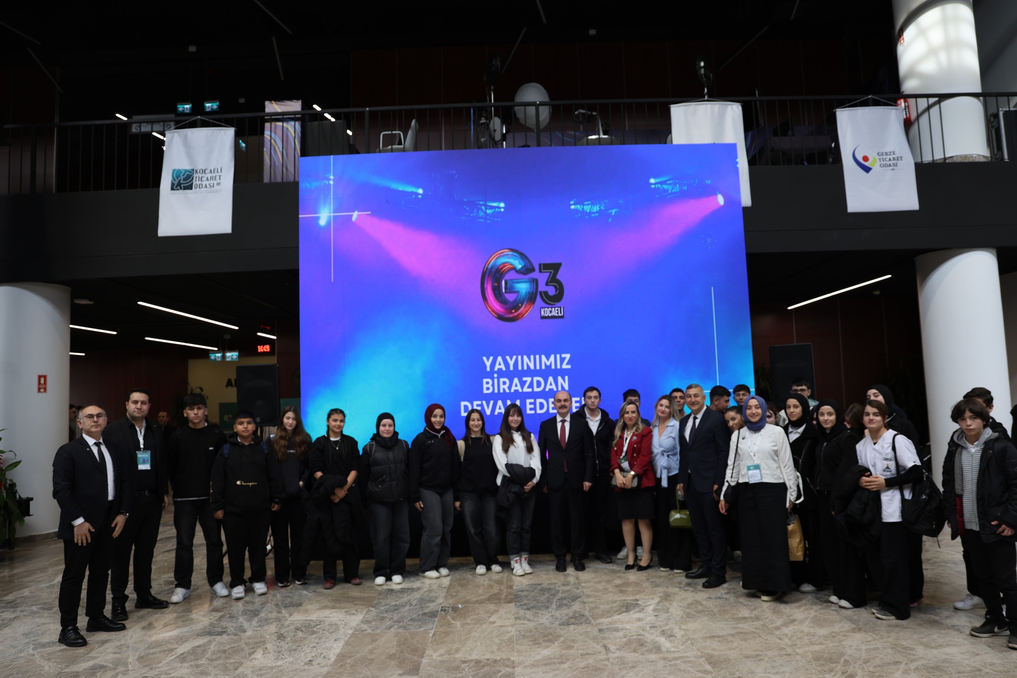 GELECEĞİN GİRİŞİMCİLERİ ÖĞRENCİLERİMİZ G3 GİRİŞİMCİLİK ZİRVESİ'NDE YERİNİ ALDI