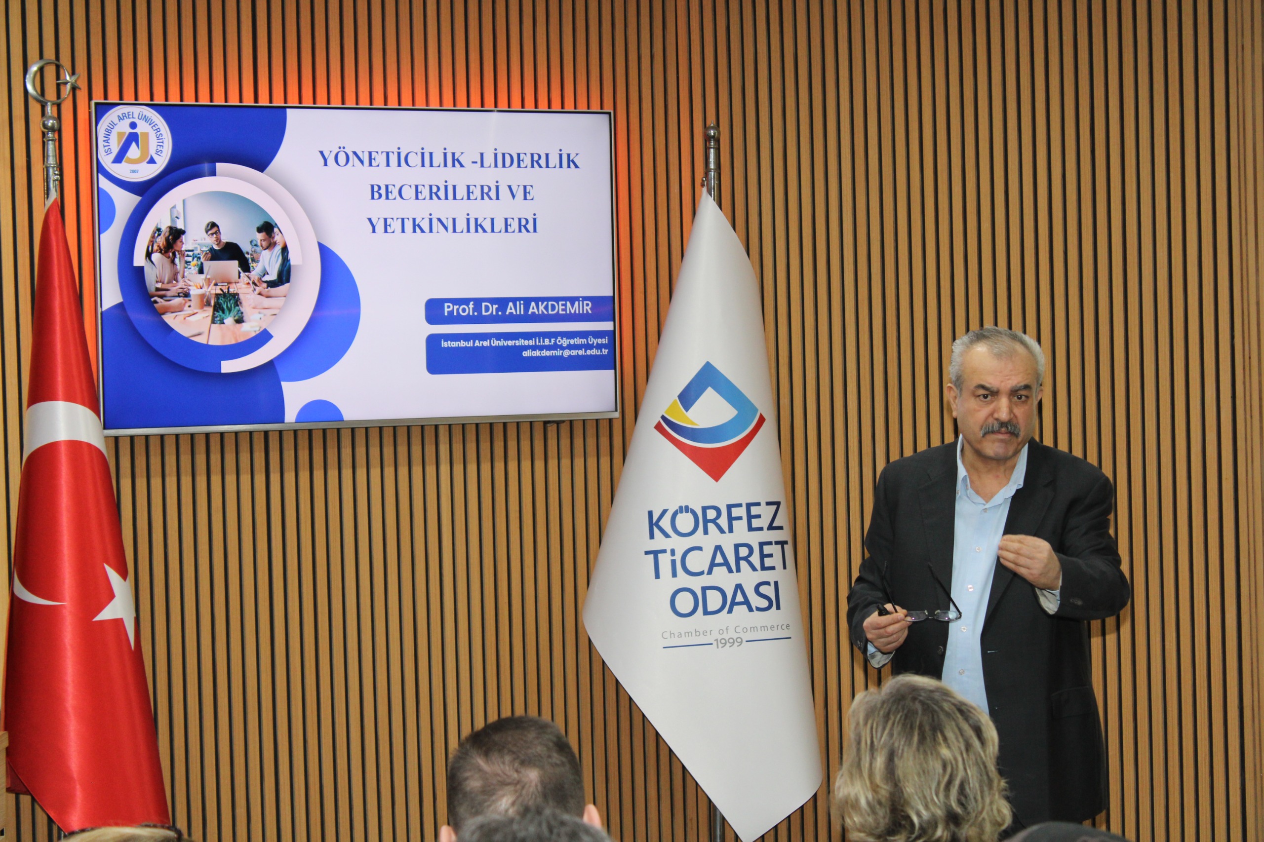 MANAGEMENT AND LEADERSHIP TRAINING WAS HELD AT THE KORFEZ CHAMBER OF COMMERCE