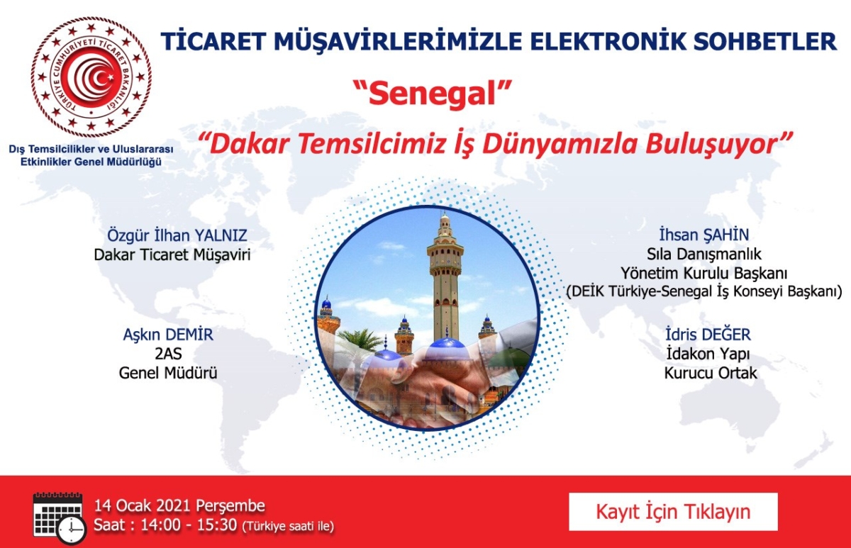 Ticaret Müşavirlerimizle Elektronik Sohbetler – Senegal